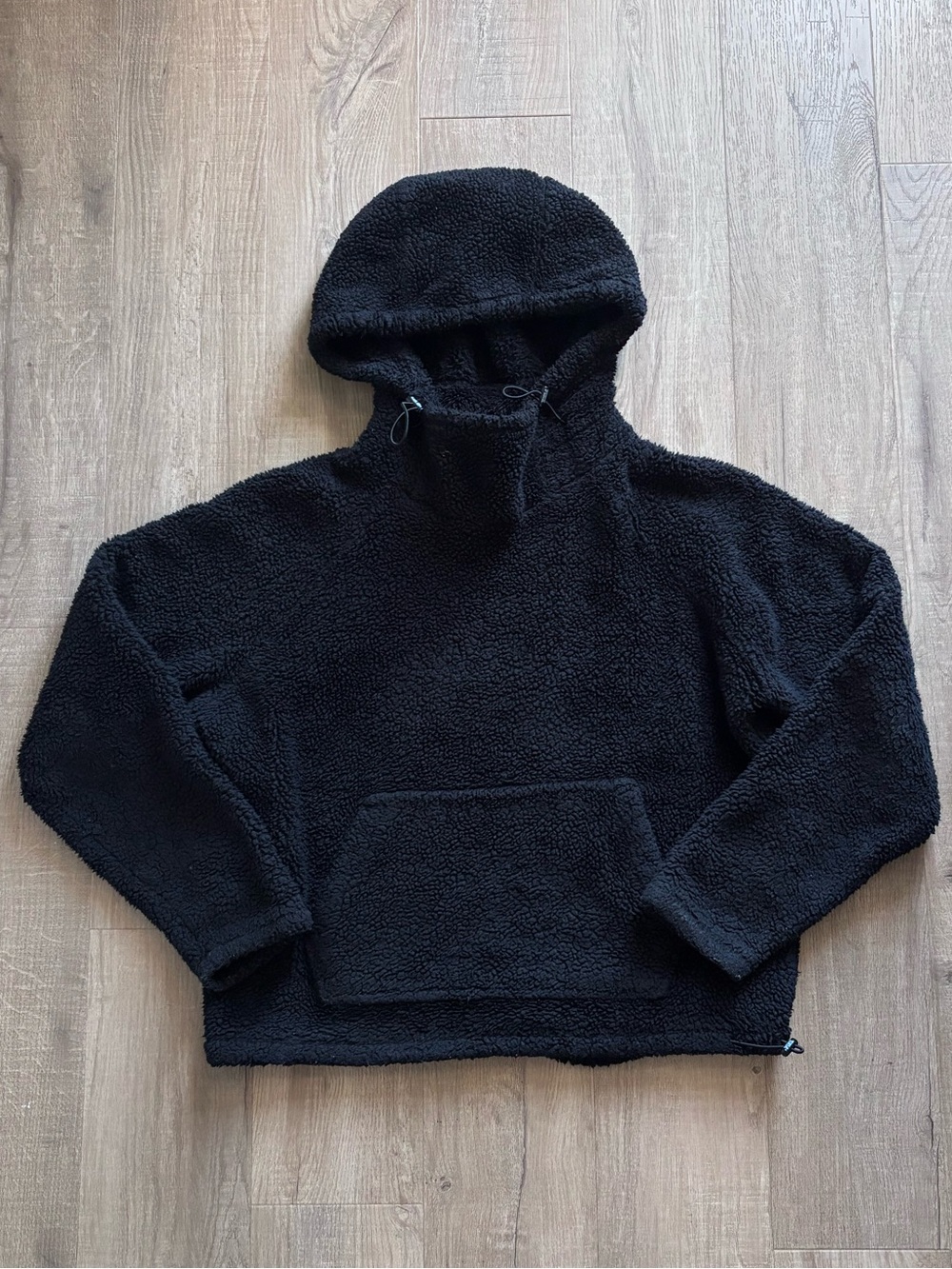 PINK VS Fleece Hoodie in Black